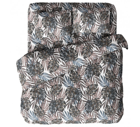 Постельное белье Сатин Дом снов вид 21365-1 Монстера