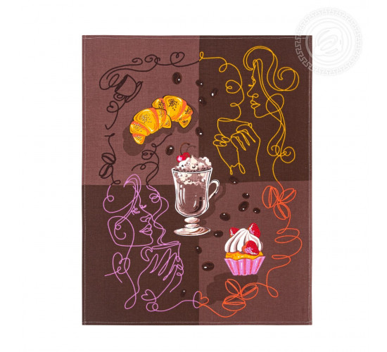 Набор полотенец из рогожки АртДизайн Бариста