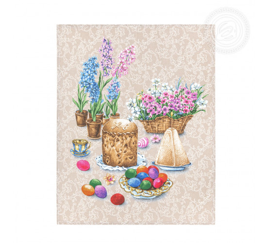 Набор полотенец из рогожки АртДизайн Пасхальные традиции