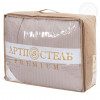 Одеяло АртПостель Premium collection Овечья шерсть(Меринос) Страйп-сатин всесезонное