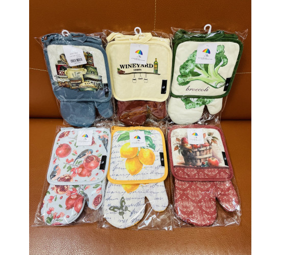 Прихватка+руковица в ассортименте 7-Я