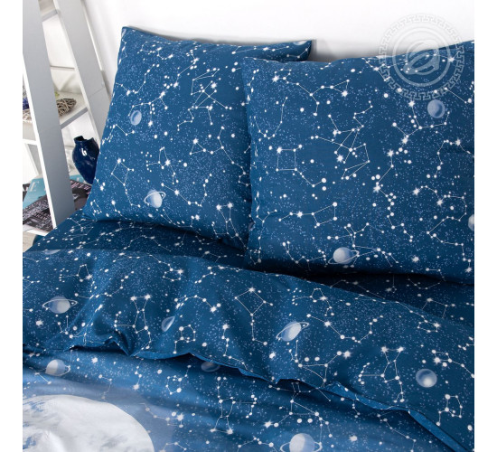 Постельное белье бязь АртПостель Созвездие леопарда