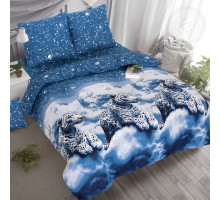 Постельное белье поплин АртПостель Созвездие леопарда