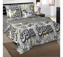 Постельное белье поплин АртПостель Стрит-Арт
