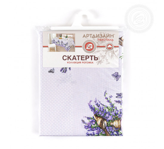 Скатерть столовая рогожка АртДизайн Мерси